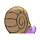 Omanyte - Diamond Pearl (Back View (Shiny))
