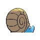 Omanyte - Platinum (Back View)