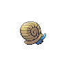 Omanyte - Black White (Back View)