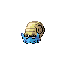 Omanyte - Black White (Normal)