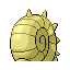 Omastar - FireRed LeafGreen (Back View)