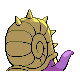 Omastar - Diamond Pearl (Back View (Shiny))