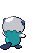 Oshawott - Black 2 White 2 Animated (Back View)