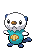 Oshawott - Black White Animated (Normal)