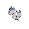 Pachirisu - Black White (Back View)