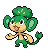 Pansage - Black 2 White 2 Black White Animated (Normal)