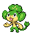 Pansage - Black 2 White 2 Black White Animated (Shiny)