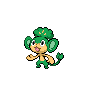 Pansage - Black White (Normal)
