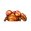 Paras - Ruby Sapphire (Back View (Shiny))
