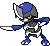 Pawniard - Black 2 White 2 Black White Animated (Shiny)
