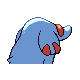 Phanpy - HeartGold SoulSilver (Back View (Shiny))