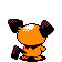 Pichu - Crystal (Back View (Shiny))