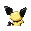 Pichu - Emerald (Back View)