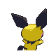 Pichu - Diamond Pearl (Back View)