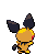 Pichu - Black 2 White 2 Black White Animated (Back View (Shiny))