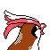 Pidgeot - Crystal (Back View)