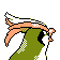 Pidgeot - Silver (Back View (Shiny))