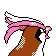 Pidgeot - Silver (Back View)