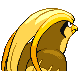 Pidgeot - Platinum (Back View (Shiny))