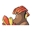 Pidgeotto - FireRed LeafGreen (Back View)