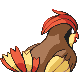 Pidgeotto - HeartGold SoulSilver (Back View)