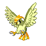 Pidgeotto - Black White (Shiny)
