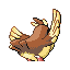 Pidgey - FireRed LeafGreen (Back View)