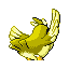 Pidgey - Ruby Sapphire (Back View (Shiny))