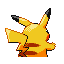 Pikachu - Emerald (Back View (Shiny))