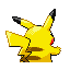Pikachu - FireRed LeafGreen (Back View)