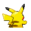 Pikachu - Ruby Sapphire (Back View)