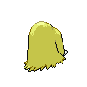 Piloswine - Black White (Back View (Shiny))