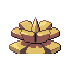 Pineco - Ruby Sapphire (Back View (Shiny))