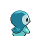 Piplup - HeartGold SoulSilver (Back View (Shiny))