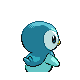 Piplup - Platinum (Back View (Shiny))