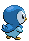 Piplup - Black 2 White 2 Black White Animated (Back View)
