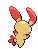 Plusle - Black 2 White 2 Black White Animated (Back View)