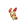 Plusle - Black White (Shiny)