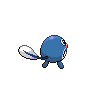 Poliwag - Black White (Back View)