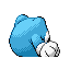 Poliwhirl - Ruby Sapphire (Back View (Shiny))
