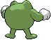Poliwrath - Black 2 White 2 Black White Animated (Back View (Shiny))