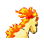 Ponyta - Emerald (Back View)