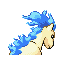 Ponyta - FireRed LeafGreen (Back View (Shiny))