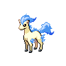 Ponyta - Black White (Shiny)