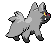 Poochyena - Black 2 White 2 Black White Animated (Back View)