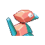 Porygon - FireRed LeafGreen (Back View)