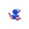 Porygon - Black White (Back View (Shiny))