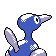 Porygon2 - Silver (Back View (Shiny))