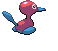 Porygon2 - Black 2 White 2 Black White Animated (Back View)