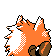 Primeape - Silver (Back View)